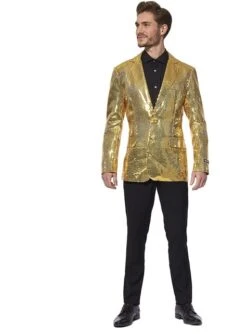 Americana De Lentejuelas Doradas - Suitmeister