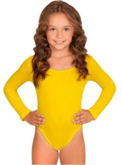 Body Amarillo Para Niña