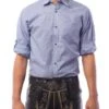 Camisa Oktoberfest Azul Para Hombre