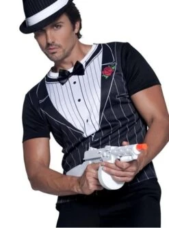 Camiseta De Gángster Para Hombre -Funidelia camiseta de gangster para hombre 1