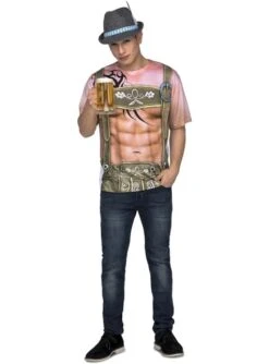 Camiseta De Tirolés Sexy Oktoberfest Para Hombre