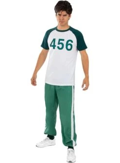 Camiseta El Juego Del Calamar Nº 456 - Oficial Netflix -Funidelia camiseta el juego del calamar n 456 oficial netflix 1 7