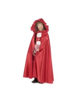 Capa Roja Infantil -Funidelia capa de caperucita para nina 2