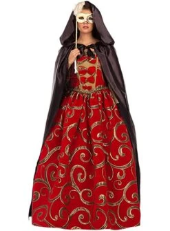 Capa Negra De Raso Con Capucha -Funidelia capa negra de raso para adulto 3