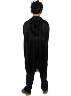 Capa Negra Larga Infantil -Funidelia capa negra larga infantil 1 2