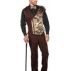 Chaleco De Steampunk Dorado Para Hombre -Funidelia chaleco de steampunk dorado para hombre