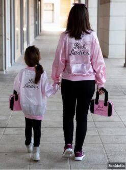 Chaqueta De Pink Ladies Para Niña - Disfraz Grease -Funidelia chaqueta de pink ladies para nina disfraz grease 5