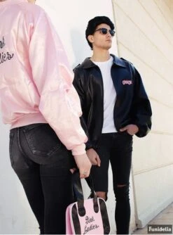 Chaqueta De T-Birds Grease Talla Grande -Funidelia chaqueta de t birds grease talla grande 4