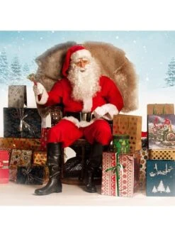 Cinturón De Papá Noel Ancho Para Hombre -Funidelia cinturon de papa noel ancho para hombre 1