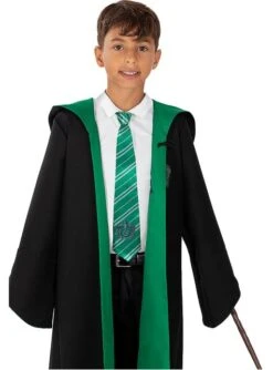 Corbata Slytherin Harry Potter Para Niños -Funidelia corbata slytherin harry potter para ninos 2