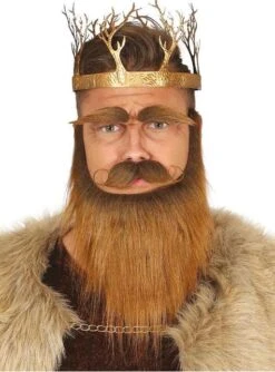 Corona Metálica De Rey De Los Tronos Dorada Para Adulto