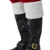 Cubrebotas De Santa Claus Deluxe Para Hombre -Funidelia cubrebotas de santa claus deluxe para hombre