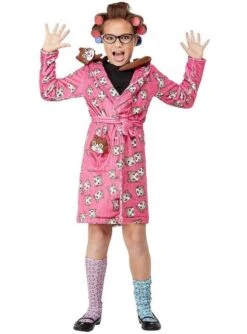 Disfraz De Abuela Loca De Los Gatos Para Niña