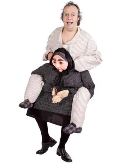 Disfraz A Hombros De Abuela