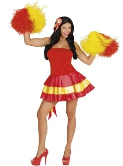 Disfraz De Animadora Española Para Mujer