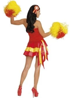 Disfraz De Animadora Española Para Mujer -Funidelia disfraz de animadora espanola para mujer 3