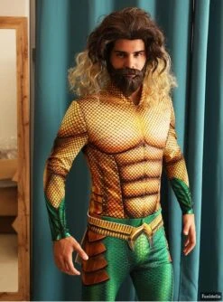 Disfraz De Aquaman Para Hombre -Funidelia disfraz de aquaman para hombre 3