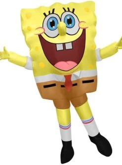 Disfraz De Bob Esponja Hinchable Para Adulto