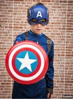 Disfraz De Capitán América Civil War Deluxe Para Niño -Funidelia disfraz de capitan america civil war deluxe para nino 4