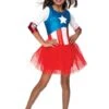 Disfraz De Capitán América Tutú Marvel Para Niña -Funidelia disfraz de capitan america tutu marvel para nina