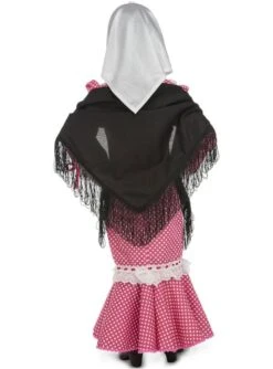 Funidelia -Funidelia disfraz de chulapa rosa para bebe 1