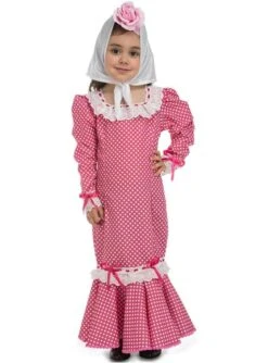 Disfraz De Chulapa Rosa Para Bebé