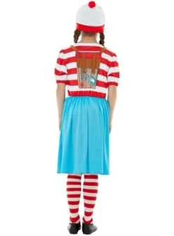 Disfraz De ¿Dónde Está Wally? Wenda Deluxe Para Niña -Funidelia disfraz de donde esta wally wenda deluxe para nina 2