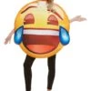 Disfraz De Emoji Sonriente Con Lágrimas