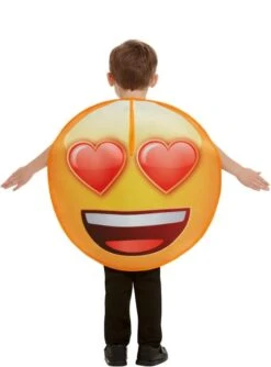 Disfraz De Emoji Sonriente Con Ojos De Corazón Infantil -Funidelia disfraz de emoji sonriente con ojos de corazon infantil 4