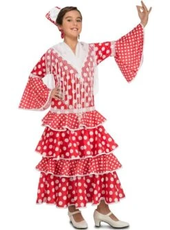 Disfraz De Flamenca Sevillana Para Niña