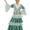 Disfraz De Flamenca Verde Para Niña