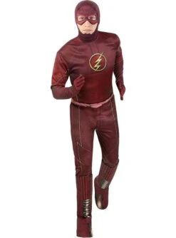 Disfraz De Flash Deluxe Para Hombre - The Flash -Funidelia disfraz de flash deluxe para hombre the flash 2