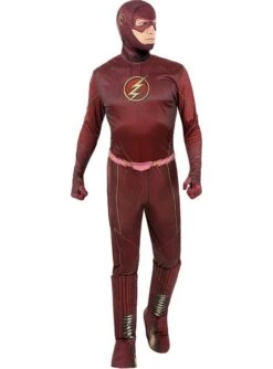 Disfraz De Flash Deluxe Para Hombre - The Flash -Funidelia disfraz de flash deluxe para hombre the flash 3