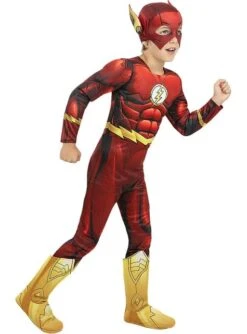 Disfraz De Flash Musculoso Para Niño - The Flash
