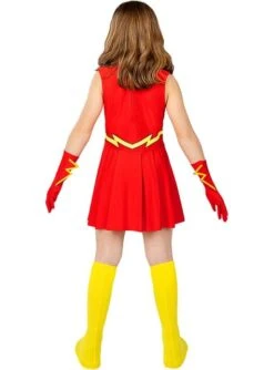 Disfraz De Flash Para Niña -Funidelia disfraz de flash para nina 1 3