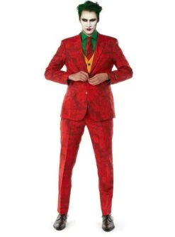 Disfraz De Joker Rojo - Suitmeister