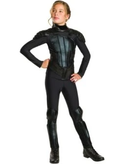 Disfraz De Katniss Everdeen Los Juegos Del Hambre Sinsajo Para Niña