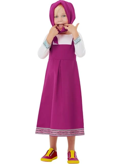 Disfraz De Masha - Masha Y El Oso 4 Disfraz De Masha - Masha Y El Oso - Imagen 2