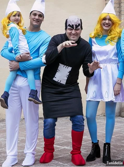 Disfraz De Pitufina Para Niña 9 Disfraz De Pitufina Para Niña - Imagen 7