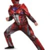 Disfraz De Power Ranger Rojo Movie Musculoso Para Adulto -Funidelia disfraz de power ranger rojo movie musculoso para adulto