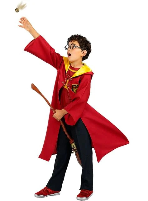 Disfraz De Quidditch Gryffindor Para Niños - Harry Potter 4 Disfraz De Quidditch Gryffindor Para Niños - Harry Potter - Imagen 2