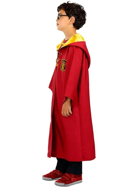 Disfraz De Quidditch Gryffindor Para Niños - Harry Potter 6 Disfraz De Quidditch Gryffindor Para Niños - Harry Potter - Imagen 4