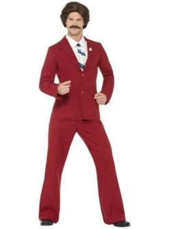 Disfraz De Ron Anchorman Para Hombre