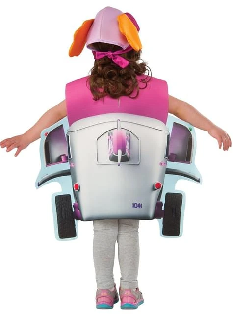 Disfraz De Skye Patrulla Canina Deluxe Para Niña 4 Disfraz De Skye Patrulla Canina Deluxe Para Niña - Imagen 2