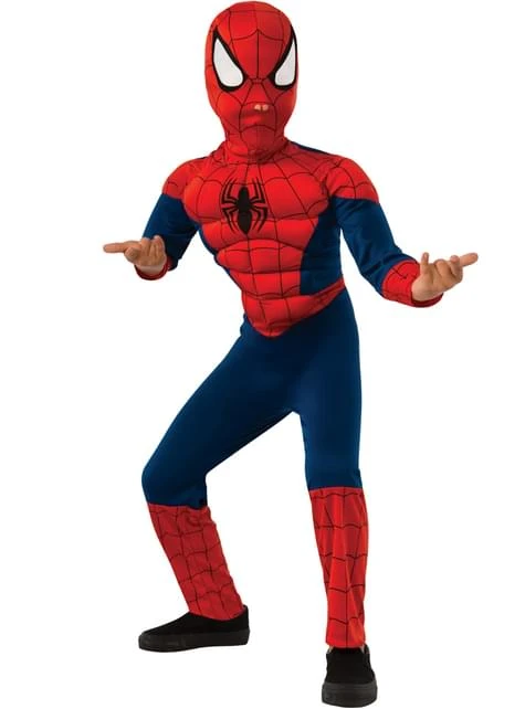 Disfraz De Spiderman Musculoso Premium Para Niño 3 Disfraz De Spiderman Musculoso Premium Para Niño