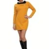 Disfraz De Star Trek Clásico Dorado Para Mujer -Funidelia disfraz de star trek clasico dorado para mujer