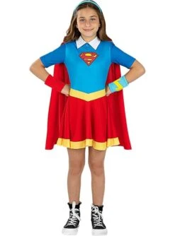 Disfraz De Supergirl DC Super Hero Girls Para Niña -Funidelia disfraz de supergirl dc super hero girls para nina 3