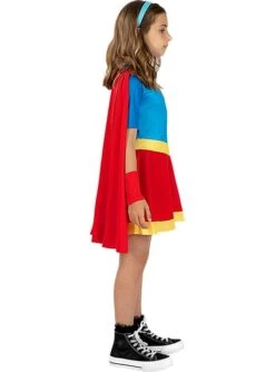 Disfraz De Supergirl DC Super Hero Girls Para Niña -Funidelia disfraz de supergirl dc super hero girls para nina 4