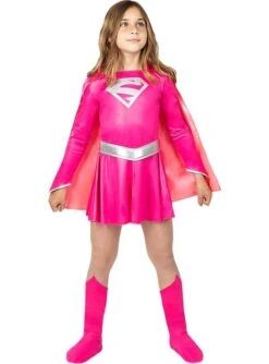 Disfraz De Supergirl Rosa Para Niña -Funidelia disfraz de supergirl rosa para nina 3