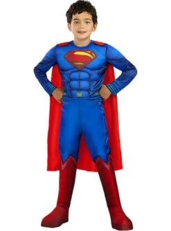 Disfraz De Superman Deluxe Para Niño - La Liga De La Justicia -Funidelia disfraz de superman deluxe para nino la liga de la justicia 2
